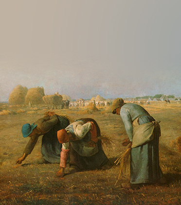 사실주의와 낭만주의의 경계에서, 이삭줍기