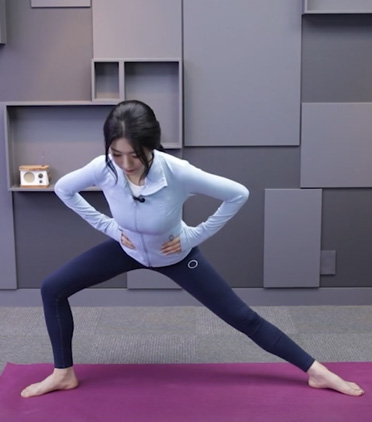 골반 비대칭 교정 스트레칭