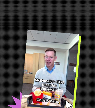 240억짜리 어색함, CEO의 한입